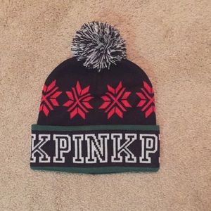 Pink beanie